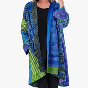 Mason | Women’s Vintage Summer Kimono Cardigan – Lightweight & Breathable – Long Sleeve Boho Style - Mason Luxor Men Fashion